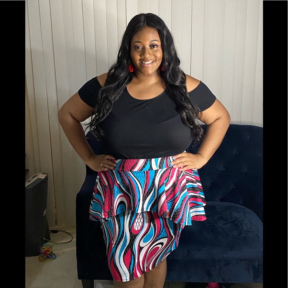 Multicolor skirt